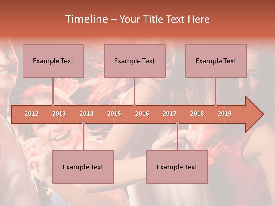 Nightlife Excitement Dynamism PowerPoint Template
