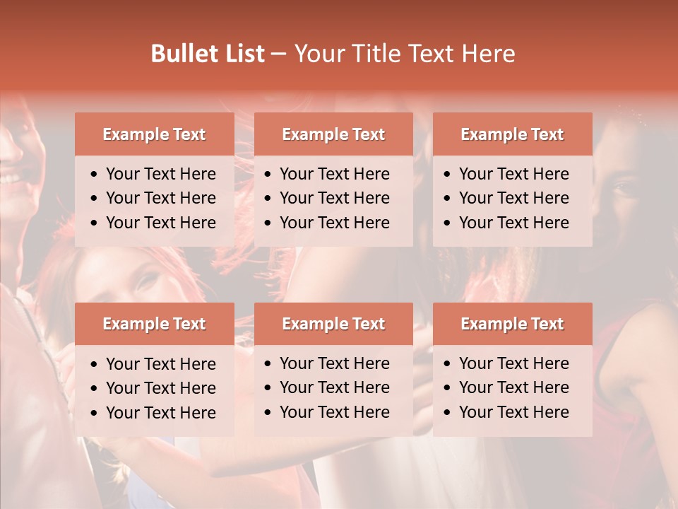 Nightlife Excitement Dynamism PowerPoint Template