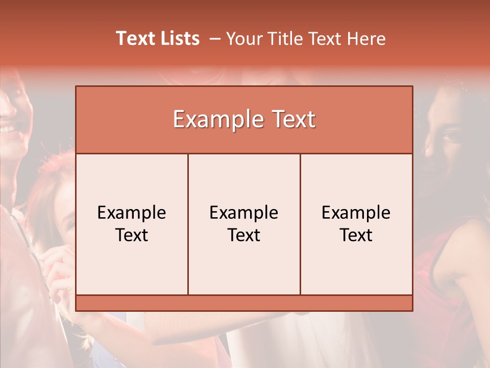 Nightlife Excitement Dynamism PowerPoint Template