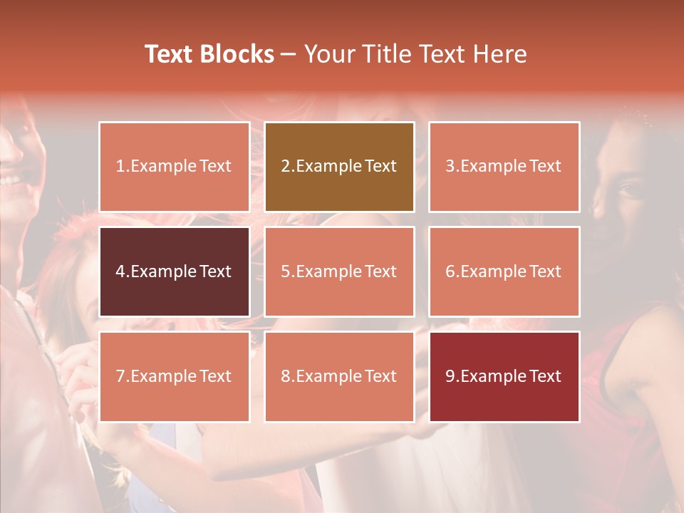 Nightlife Excitement Dynamism PowerPoint Template