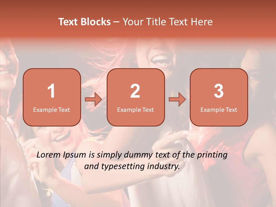 Nightlife Excitement Dynamism PowerPoint Template