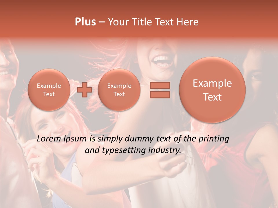 Nightlife Excitement Dynamism PowerPoint Template
