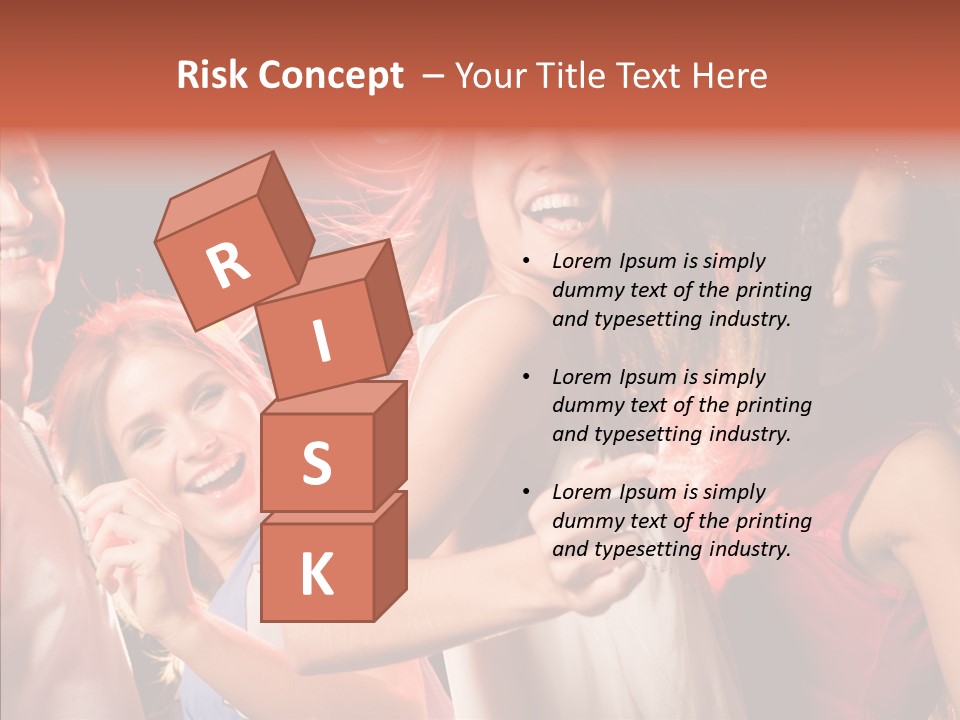 Nightlife Excitement Dynamism PowerPoint Template