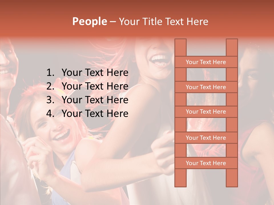 Nightlife Excitement Dynamism PowerPoint Template