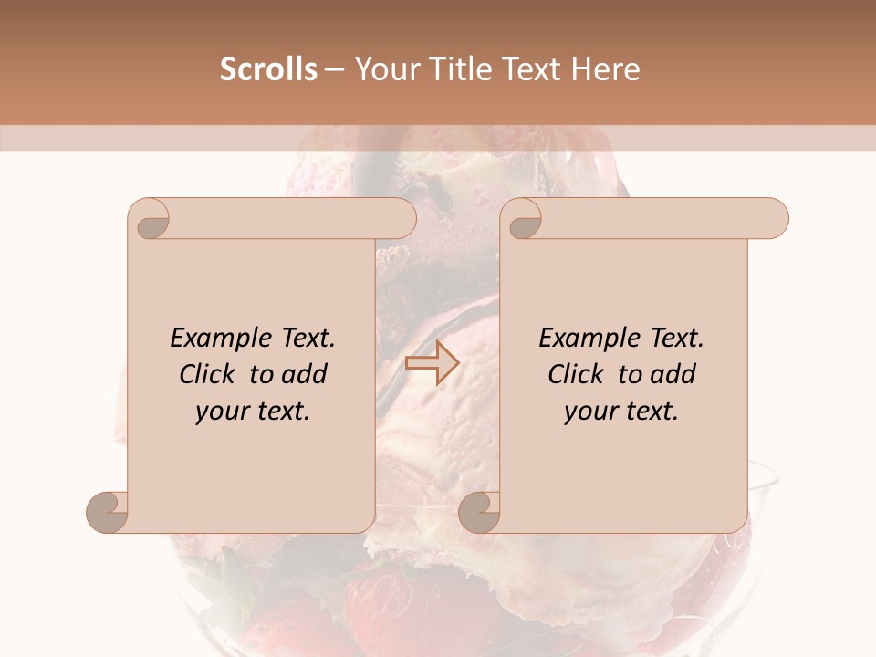 Healthiness Summer Ripe PowerPoint Template