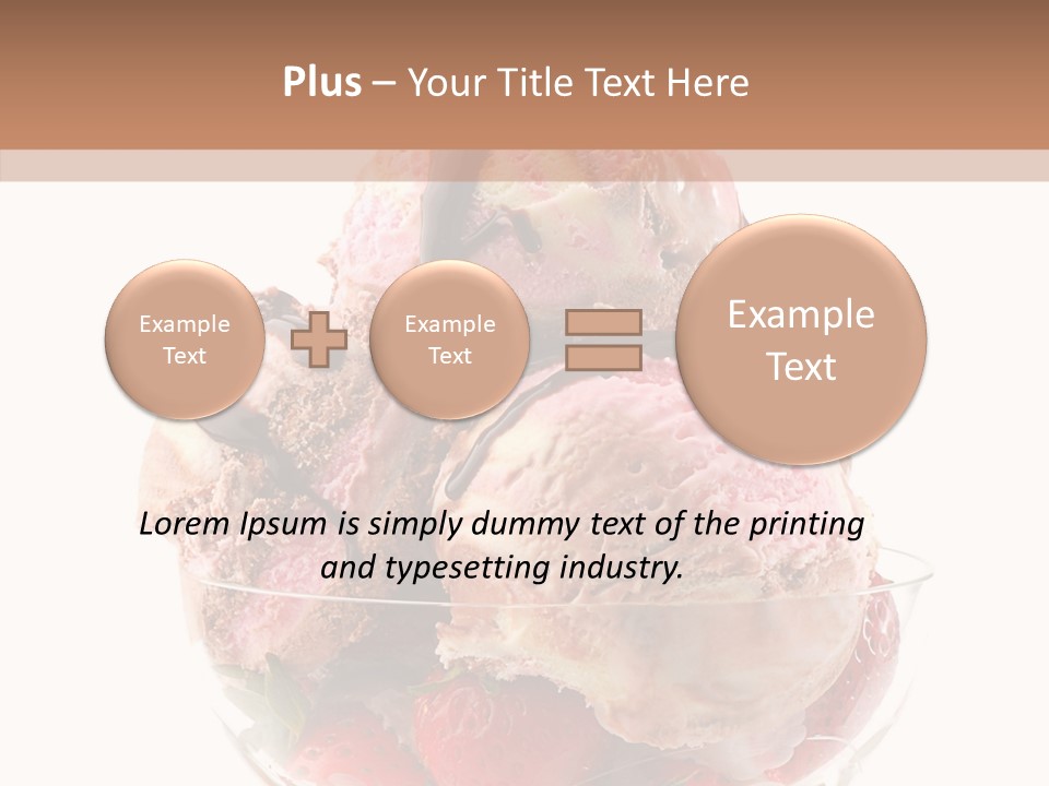 Healthiness Summer Ripe PowerPoint Template