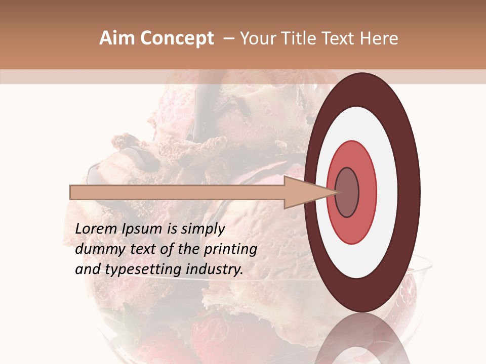 Healthiness Summer Ripe PowerPoint Template