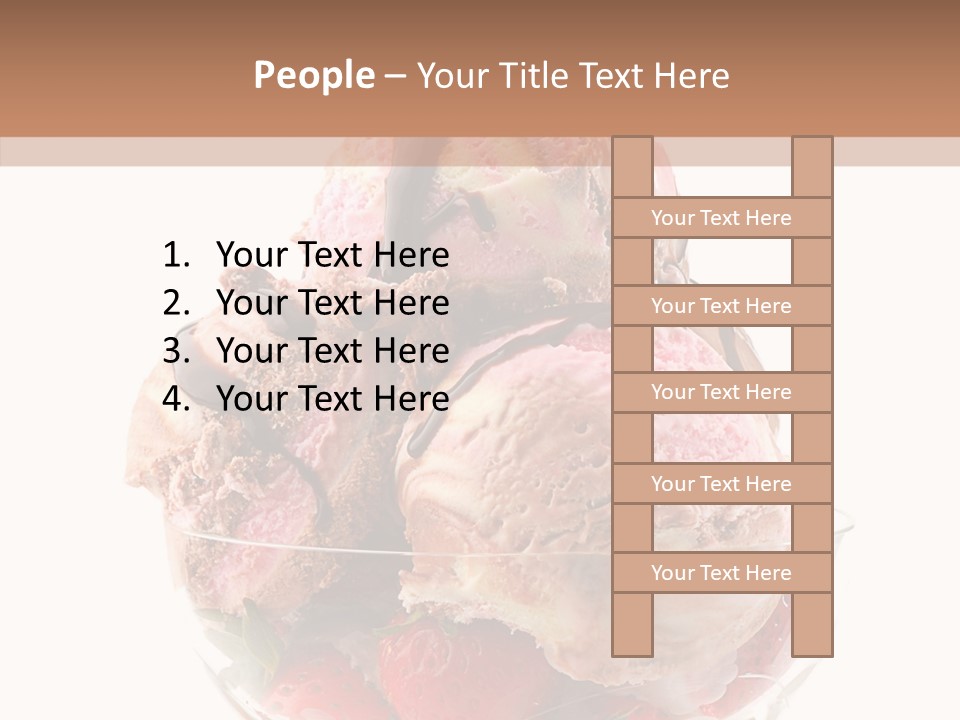 Healthiness Summer Ripe PowerPoint Template