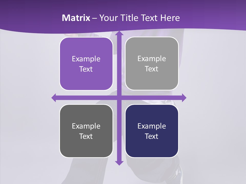 Action Teenager Fitness PowerPoint Template