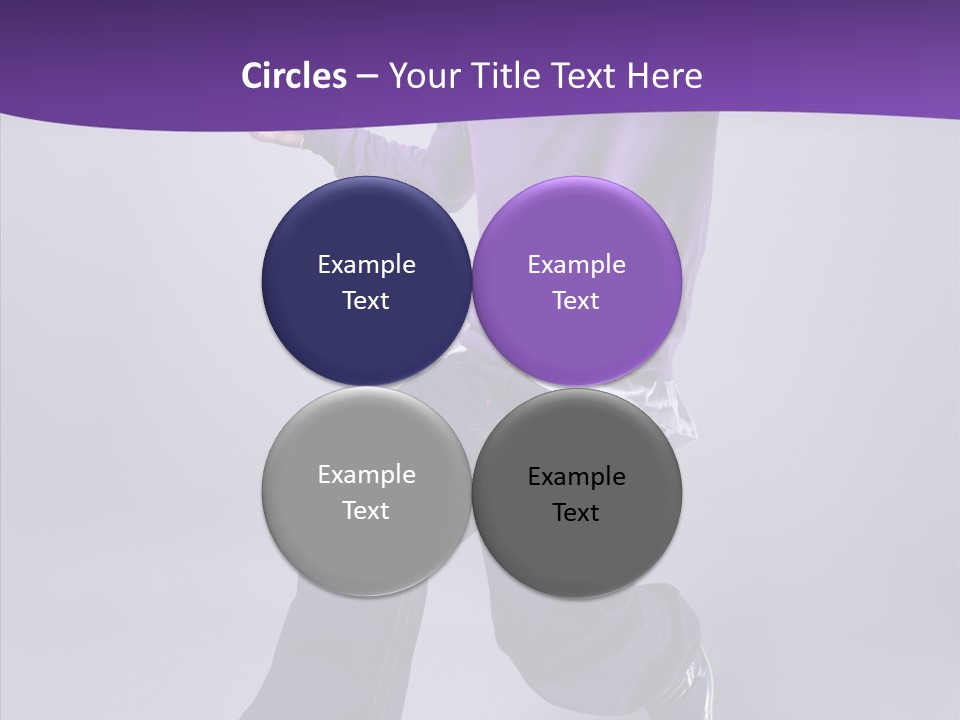 Action Teenager Fitness PowerPoint Template