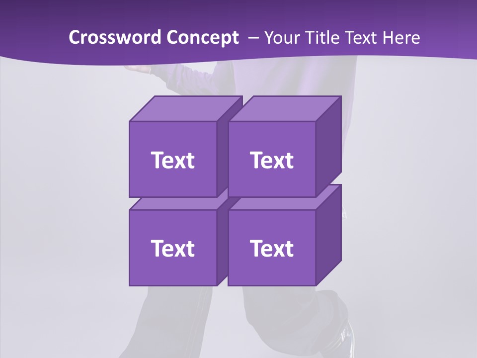 Action Teenager Fitness PowerPoint Template