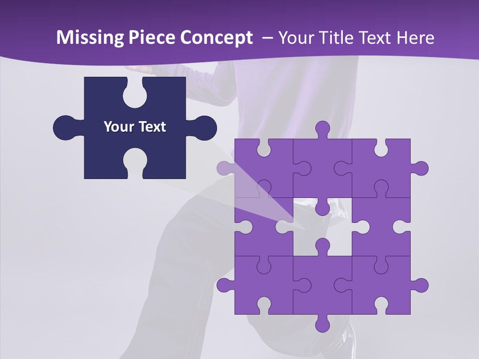 Action Teenager Fitness PowerPoint Template