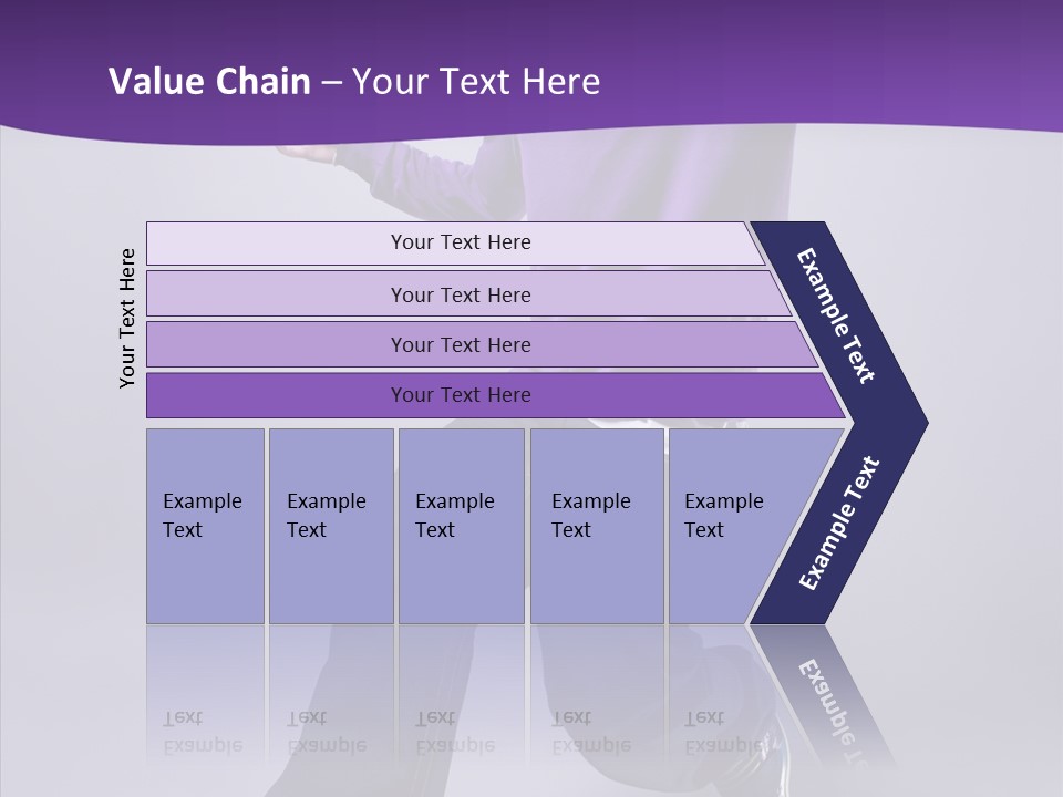 Action Teenager Fitness PowerPoint Template