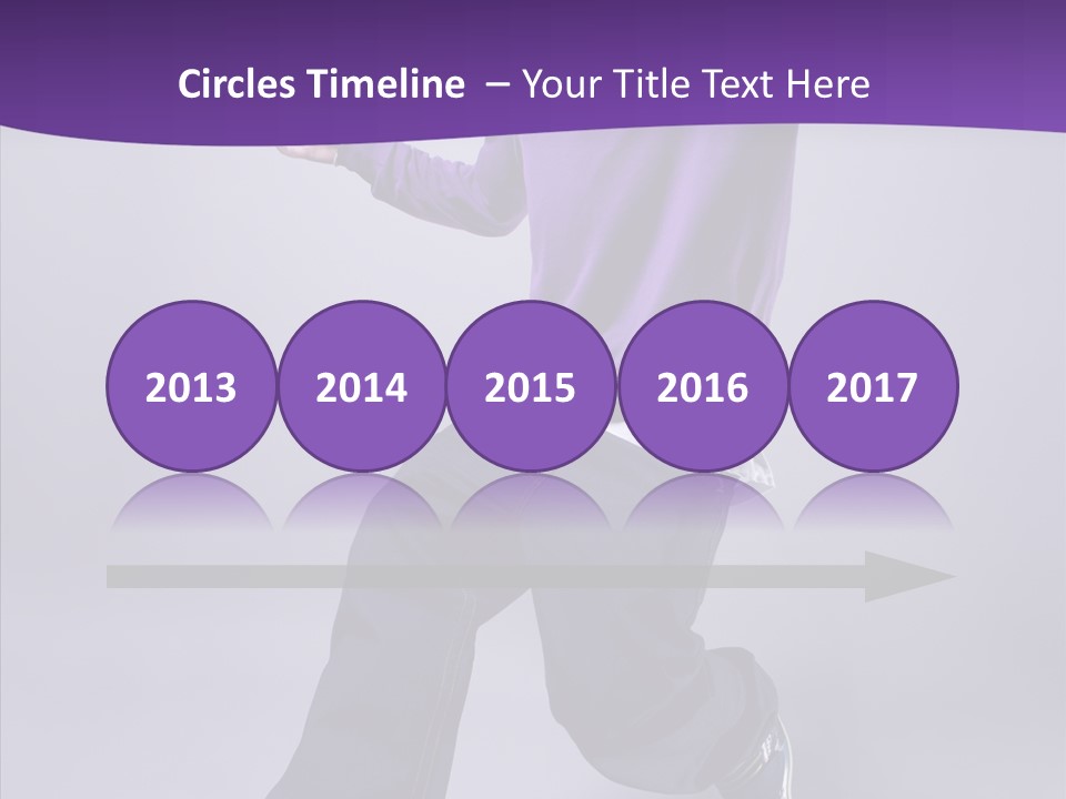 Action Teenager Fitness PowerPoint Template