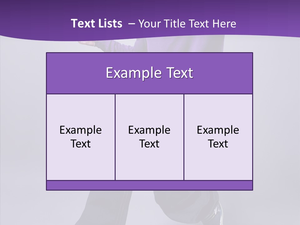 Action Teenager Fitness PowerPoint Template