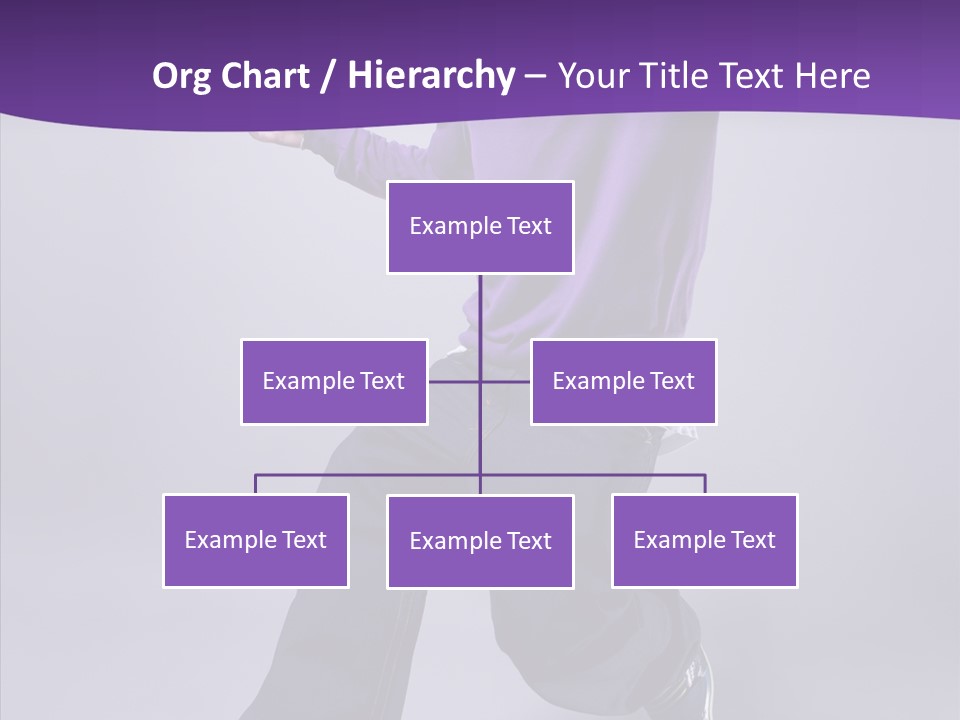 Action Teenager Fitness PowerPoint Template