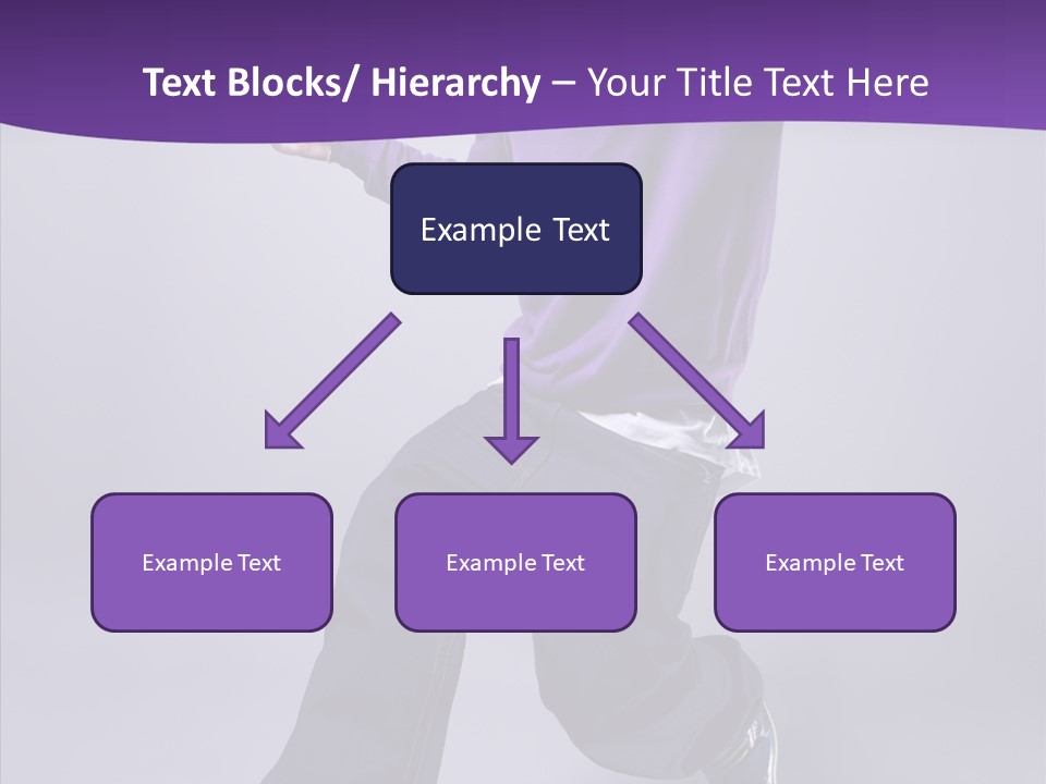 Action Teenager Fitness PowerPoint Template