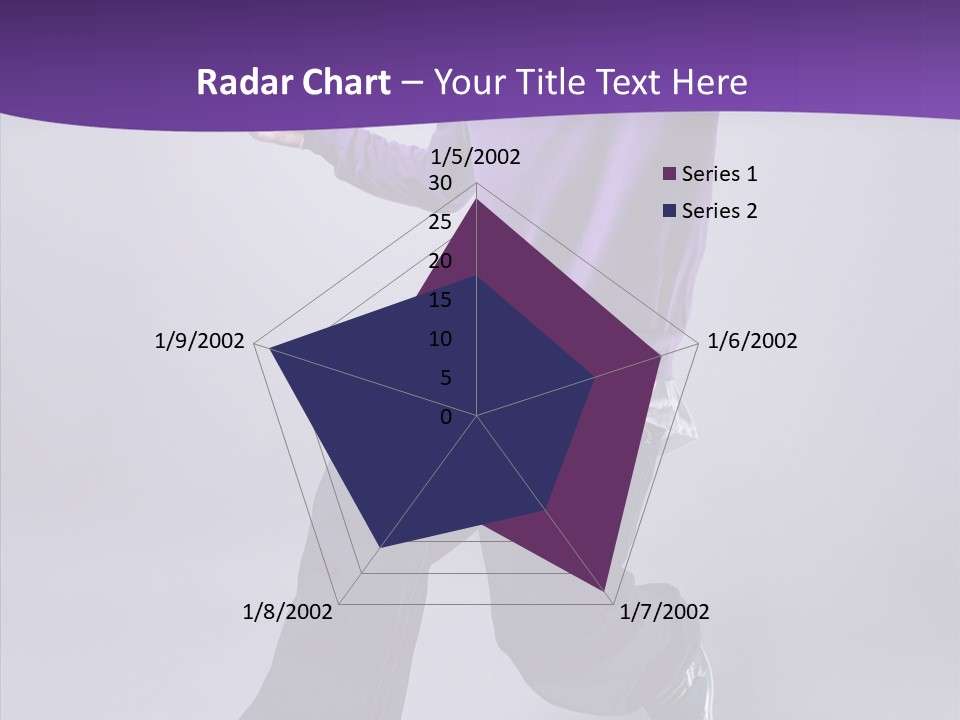 Action Teenager Fitness PowerPoint Template