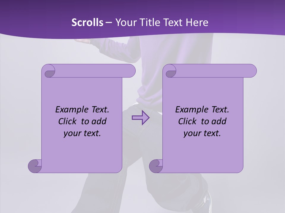 Action Teenager Fitness PowerPoint Template