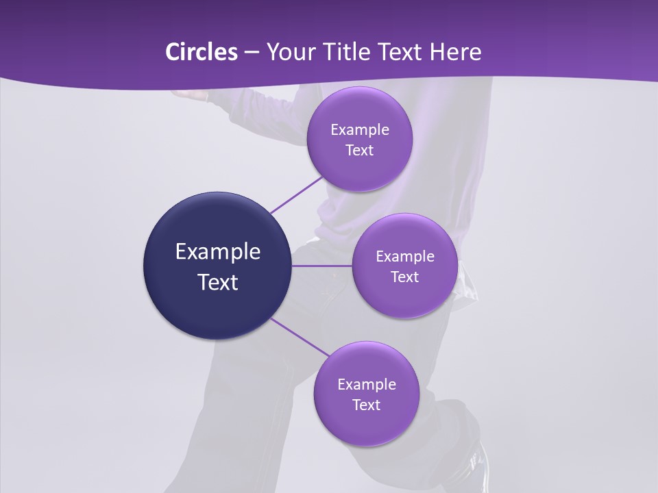 Action Teenager Fitness PowerPoint Template