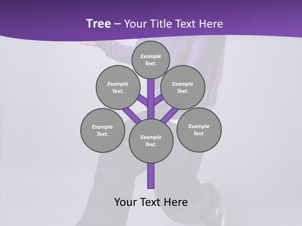 Action Teenager Fitness PowerPoint Template