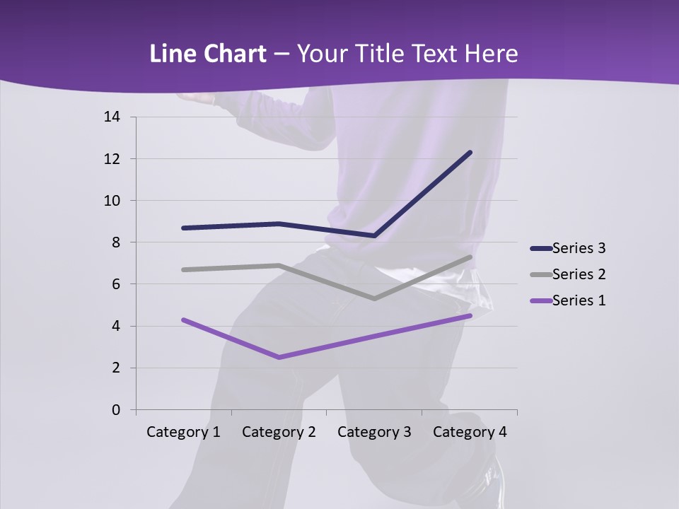 Action Teenager Fitness PowerPoint Template