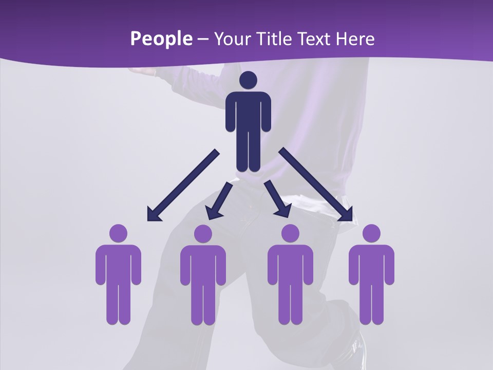 Action Teenager Fitness PowerPoint Template