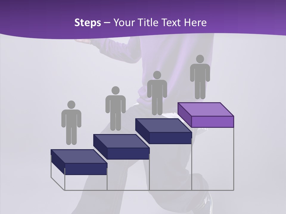 Action Teenager Fitness PowerPoint Template