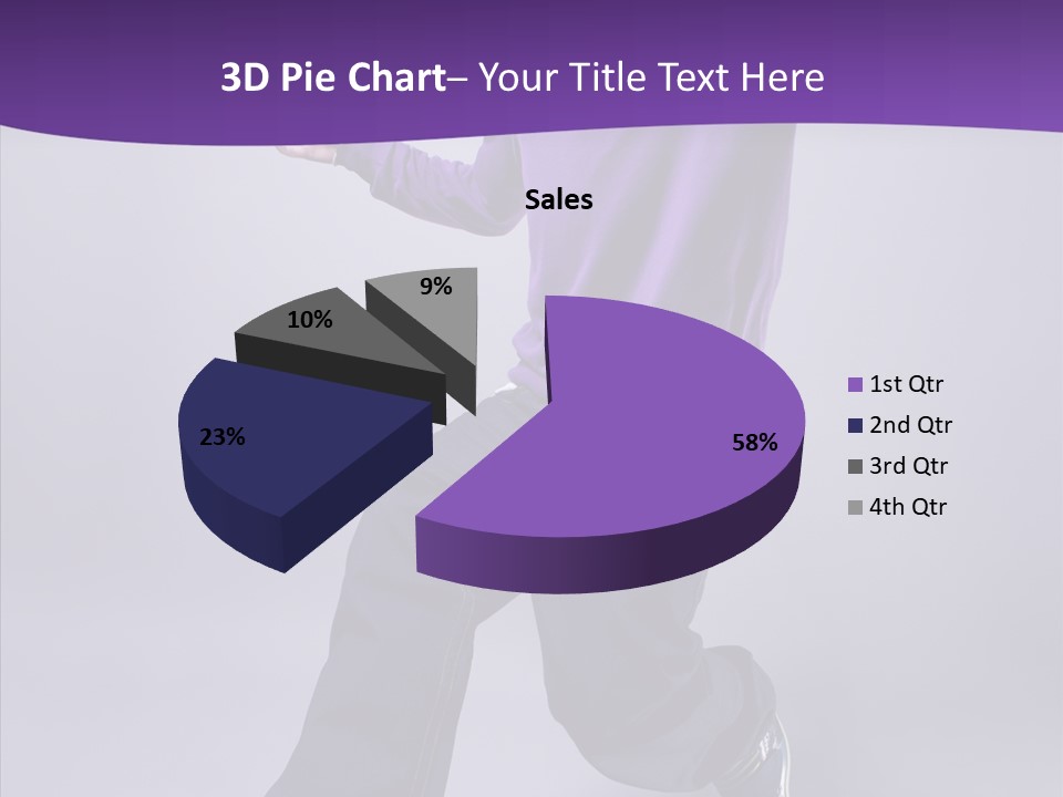 Action Teenager Fitness PowerPoint Template