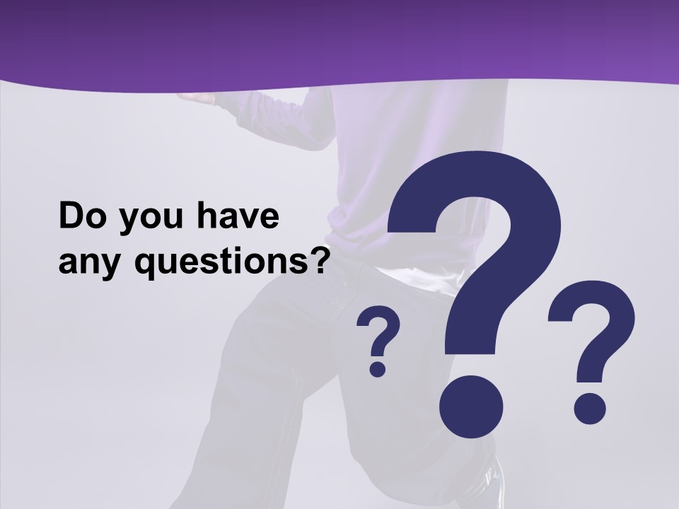 Action Teenager Fitness PowerPoint Template