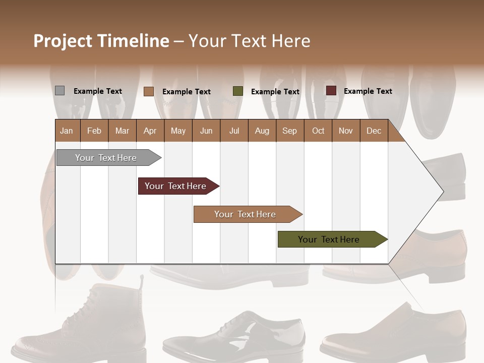 Buckle Leather Design PowerPoint Template