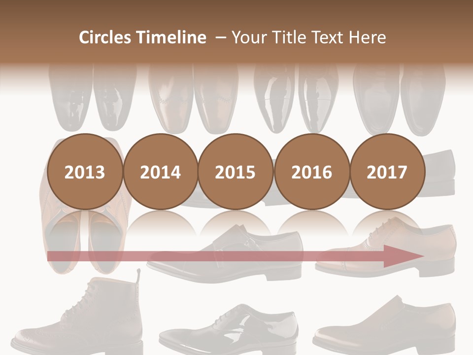 Buckle Leather Design PowerPoint Template