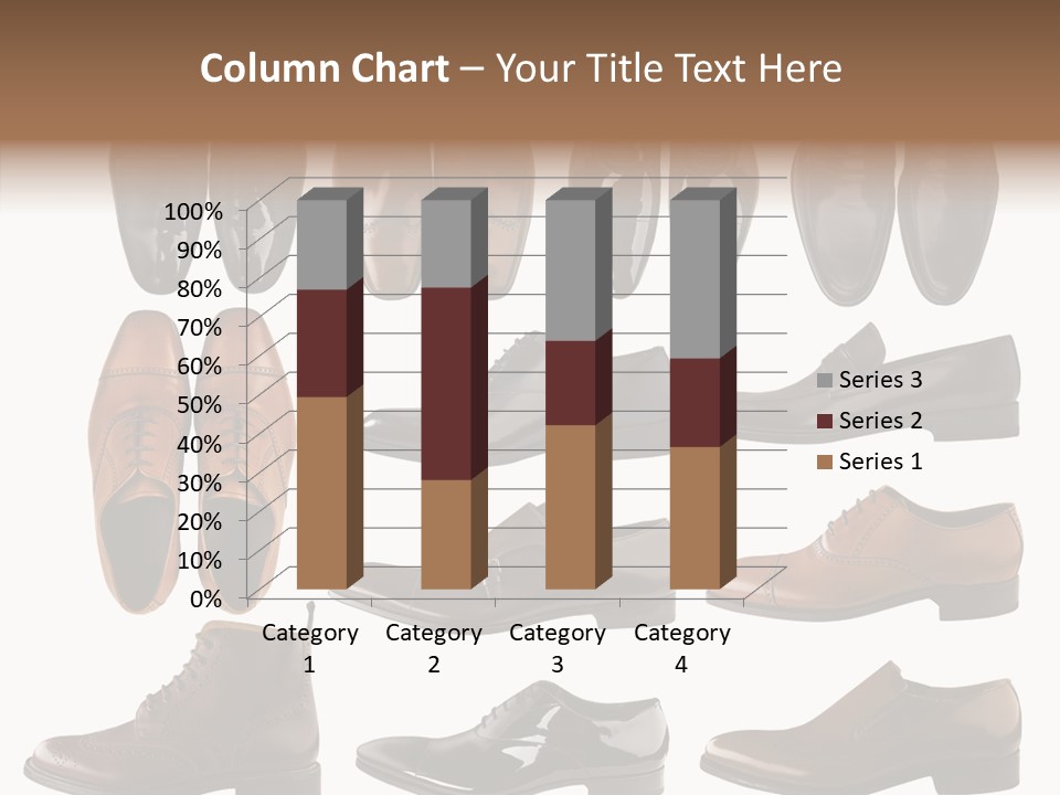 Buckle Leather Design PowerPoint Template