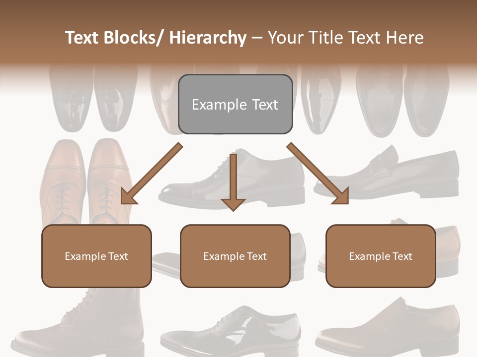 Buckle Leather Design PowerPoint Template