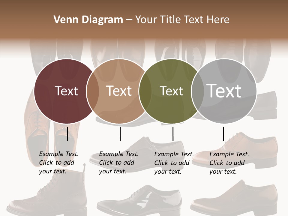 Buckle Leather Design PowerPoint Template