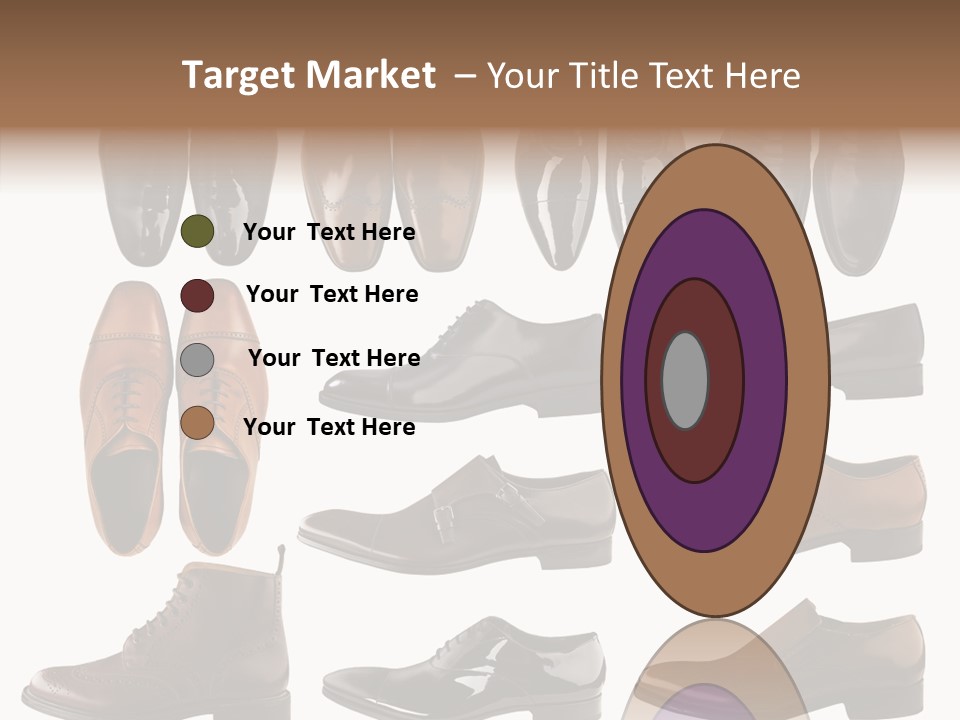 Buckle Leather Design PowerPoint Template