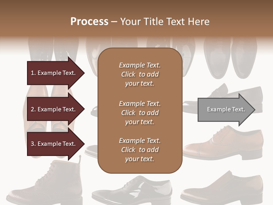 Buckle Leather Design PowerPoint Template
