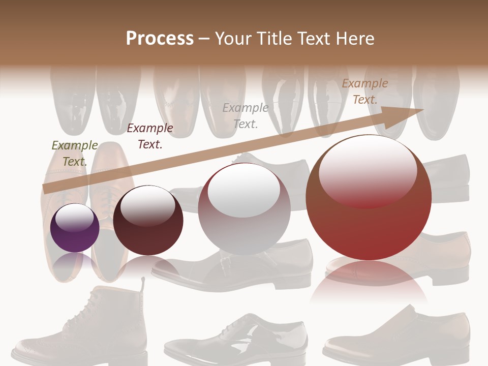 Buckle Leather Design PowerPoint Template