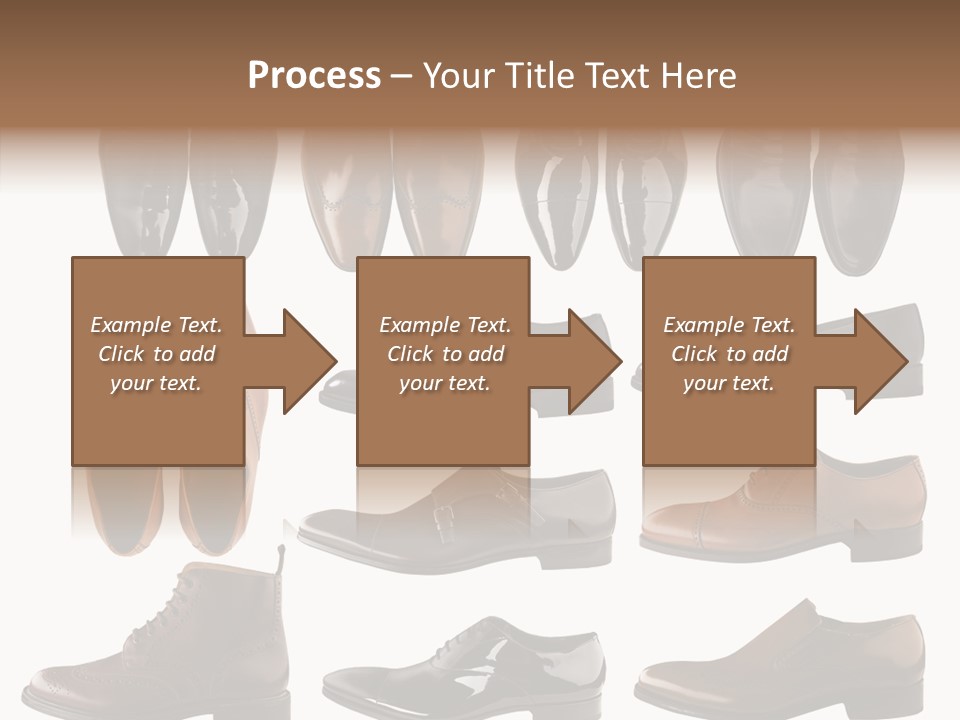 Buckle Leather Design PowerPoint Template