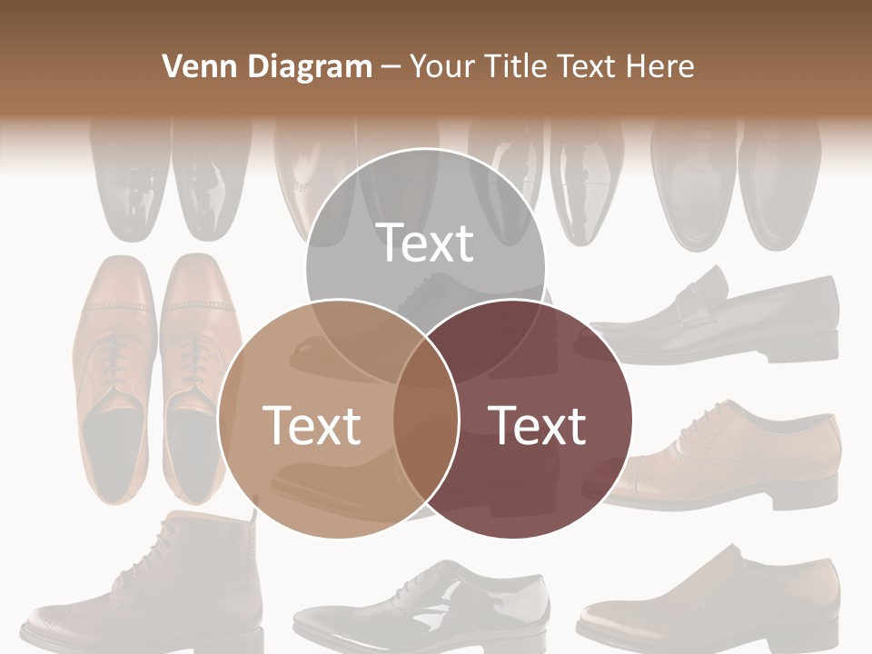 Buckle Leather Design PowerPoint Template