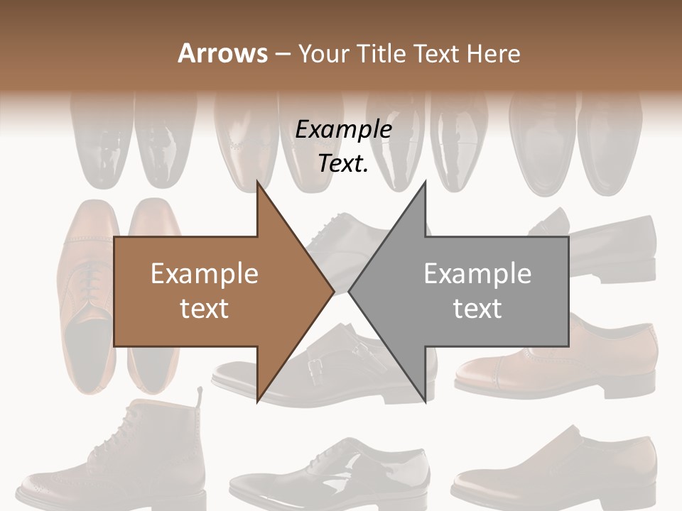Buckle Leather Design PowerPoint Template