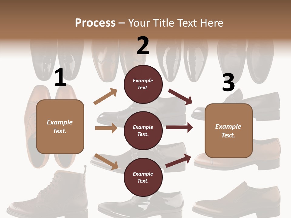 Buckle Leather Design PowerPoint Template