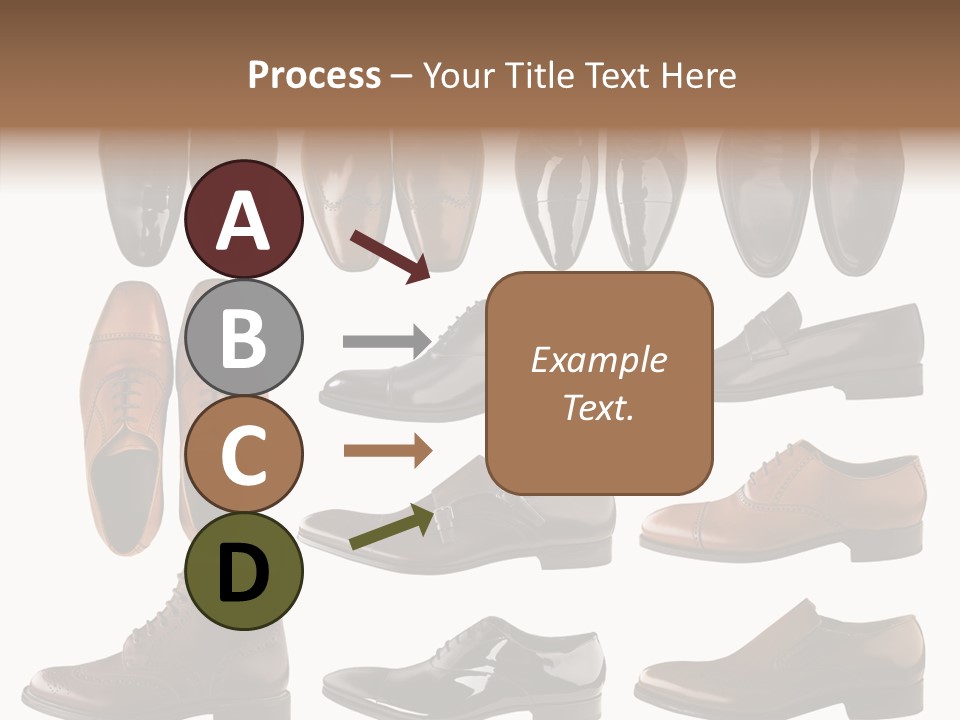 Buckle Leather Design PowerPoint Template