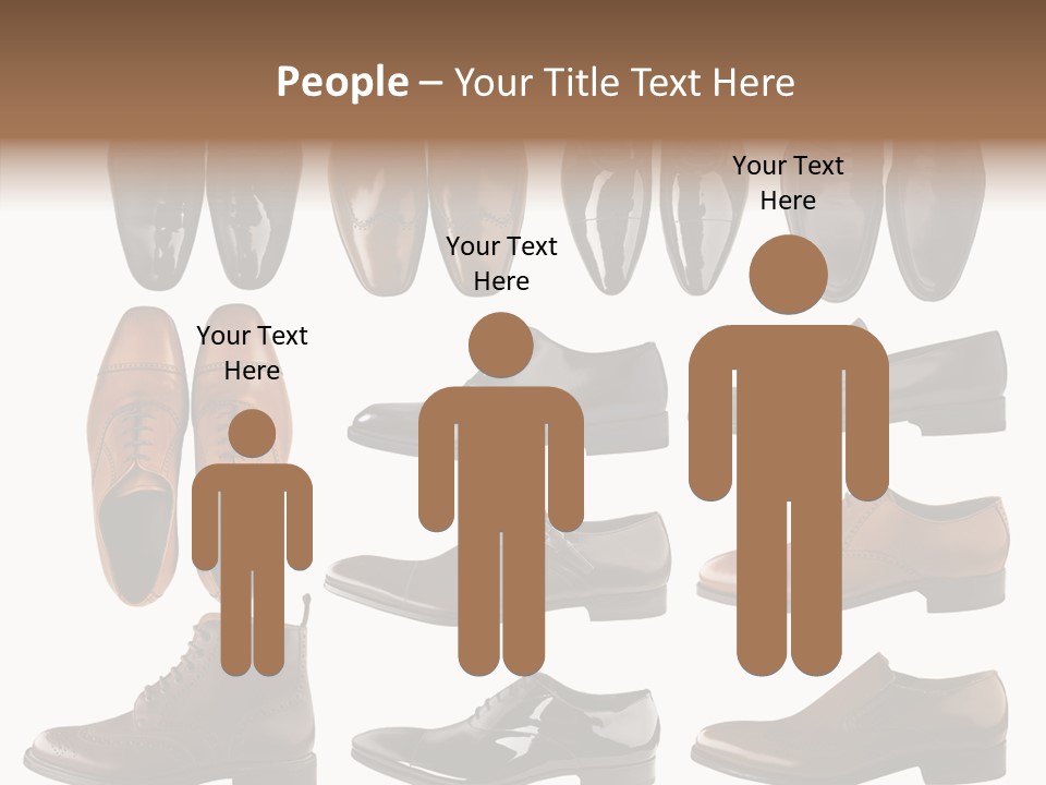 Buckle Leather Design PowerPoint Template