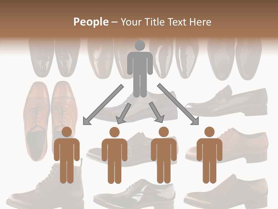 Buckle Leather Design PowerPoint Template