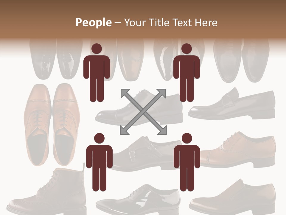 Buckle Leather Design PowerPoint Template