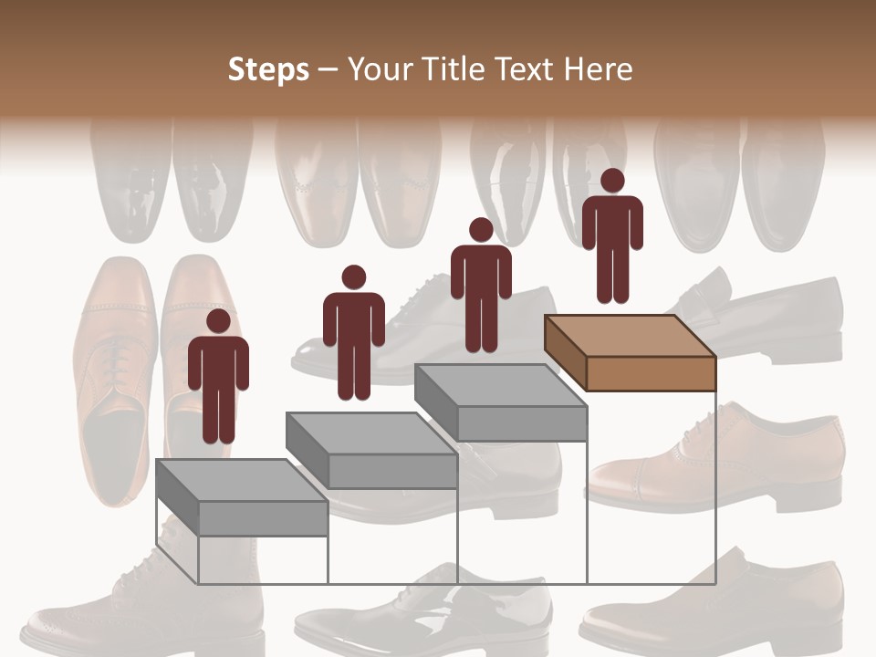 Buckle Leather Design PowerPoint Template