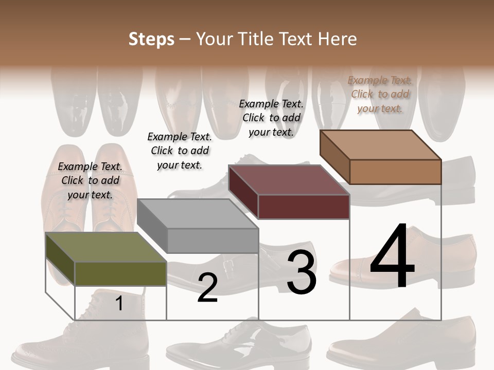 Buckle Leather Design PowerPoint Template