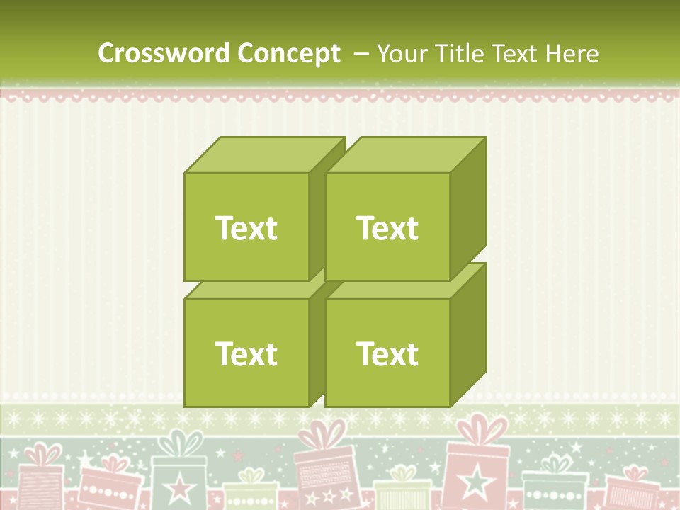 Illustration Abstract Clipart PowerPoint Template