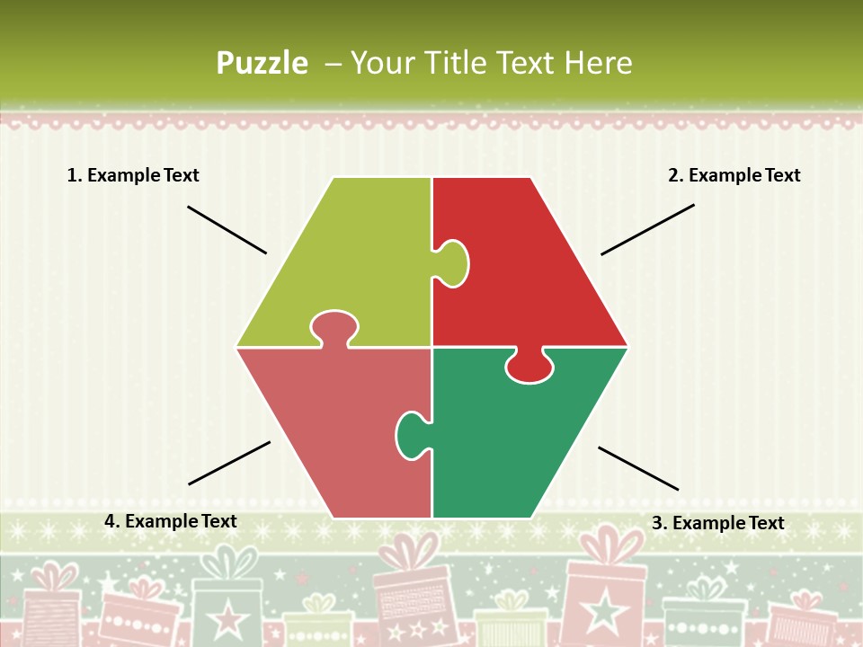 Illustration Abstract Clipart PowerPoint Template